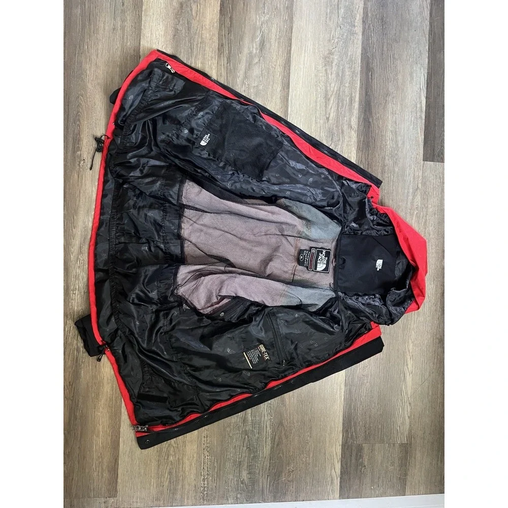 Vintage The North Face Summit Series Gore-Tex XCR Jacket Men XL Red Black